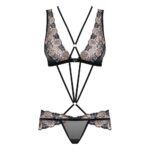 13765-Obsessive-Strappy-Black-Teddy-with-removable-straps-sexshop-paphos