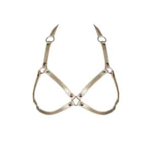 15069-Obsessive-Faux-Leather-Harness-Bra-Gold-sexshop-nicosia