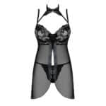 15265-Obsessive-Elizenes-Babydoll-with-Lace-Choker-sexshop-nicosia