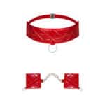 15899-Obsessive-Hunteria-Red-cuffs-with-choker-sexshop-limassol