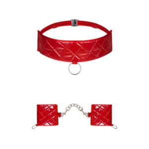 15899-Obsessive-Hunteria-Red-cuffs-with-choker-sexshop-limassol