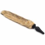 16375-black-silicone-butt-plug-with-fox-tail-44-cm-sexshop-larnaca