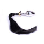 Black-Horse-Tail-Stainless-Steel-Butt-Plug-loveshop-cy