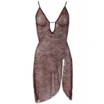 Bordeaux-Red-Dress-with-Glitter-loveshop-cy