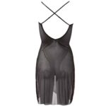 Bordeaux-Red-Dress-with-Glitter-sexshop-paphos