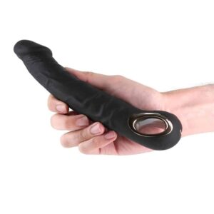 EK-LG231A01-toyboy-bono-silicone-vibrating-black-dildo-22cm-for-anal-stimulation