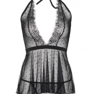 Leg-Avenue-Dotted-Babydoll-Set-sexshop-limassol
