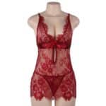 Please-Me-Red-Babydoll-with-String-Limassol-sexshop