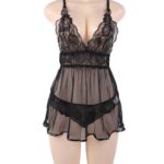 Plus-Size-Mesh-Chemise-with-String-sexshop-paphos