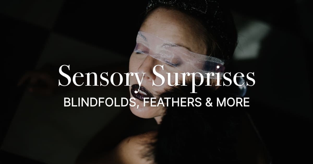 Sensory Surprises Blindfolds, Feathers More