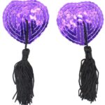 naughty-toys-purple-heart-burlesque-sequin-nipple-black-tassels-sexshop-limassol