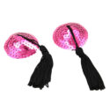 naughty-toys-rose-heart-burlesque-sequin-nipple-pasties-black-tassels-sexshop-limassol