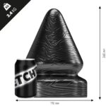 stretchr-sirup-butt-plug-xl-black-metallic-sexshop-limassol