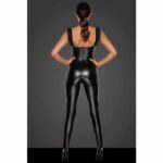15191-noir-handmade-powerwetlook-overall-with-tulle-cyprus-sex-shop-limassol
