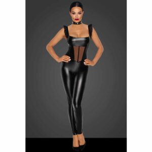 15191-noir-handmade-powerwetlook-overall-with-tulle-sex-shop-limassol