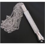 16007-metal-spanking-tassel-flogger-whip-with-rhinestones-44-cm-bondage-sex-shop-paphos
