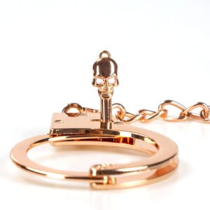 23001-naughty-toys-gold-plated-heavy-handcuffs-with-black-fur-loveshop-cy