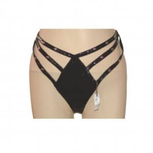 5685-Faux-Leather-String-with-Rivets-sexshop-paphos