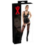 6851-Black-Latex-Suspender-Basque-sexshop-paphos
