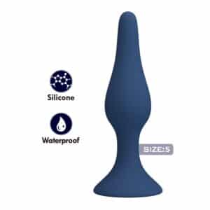 BI-040226-MR-mr-play-small-slim-conical-silicone-plug-anal-sex-toy-for-beginners