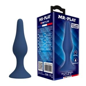 BI-040226-MR-mr-play-small-slim-conical-silicone-plug-sex-shop-paphos