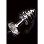 Small-size-Dolce-Piccante-Silver-Crystal-Clear-Ribbed-Jewelry-loveshop-cy