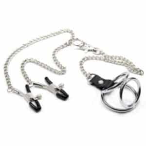 16577-chain-nipple-clamps-with-triple-cock-ring-small-love-shop-Paphos