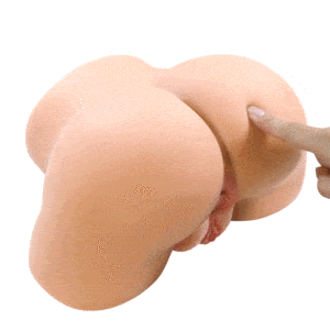 BM-009259Z-olivia-realistic-female-butt-vibrator-sucker-sound-5.5Kg-with-soft-tpe-material