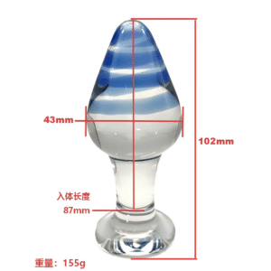 GLASS008-toyboy-tito-blue-wave-glass-butt-plug-for-temperature-play