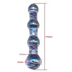 GLASS286-toyboy-luvi-toy-blue-beaded-wavy-glass-play-wand-massager