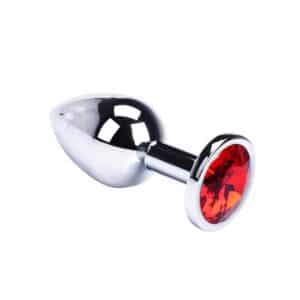 GZ010-toyboy-red-round-gem-small-metal-butt-plug-loveshopcy