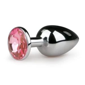GZ013-toyboy-pink-round-gem-small-metal-butt-plug-beginners-anal-sex-toy
