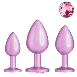 LS005-toyboy-benno-trio-electroplated-pink-metal-plug-set-for-anal-traning