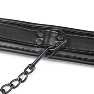 bdsm-black-foam-padded-leather-neck-metal-chain-leash-limassol-sexshop