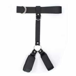 body-harness-strap-restraints-one-piece-neck-collar-with-wrist-cuffs-sexshop-limassol