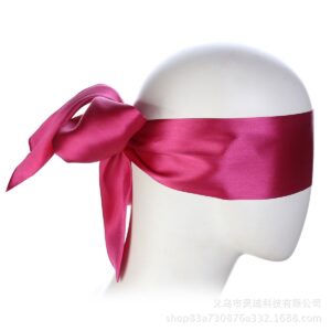 dark-pink-satin-blindfold-scarf-loveshop-cy