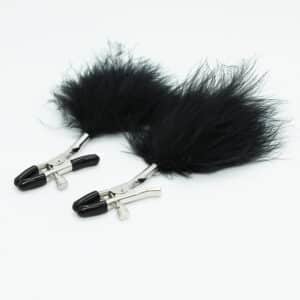 naughty-toys-nipple-clamps-with-black-feather-loveshop-cy