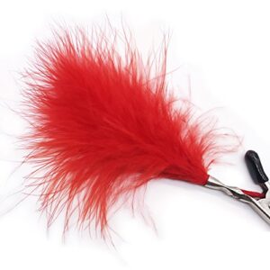 naughty-toys-nipple-clamps-with-red-feather-loveshop-cy