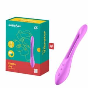 satisfyer-elastic-joy-flexible-vibrator-purple-sexshop-larnaca