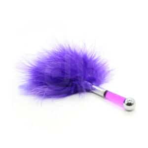 tickle-me-senseless-fluffy-feather-teaser-purple-17cm-loveshop-cy
