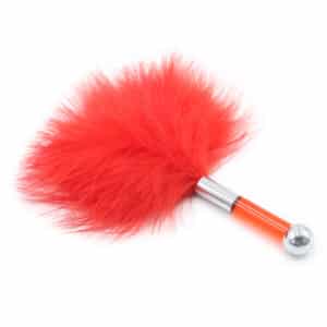 tickle-me-senseless-fluffy-feather-teaser-red-17cm-loveshop-cy