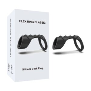 CB1462-1B-toyboy-sten-boy-flexible-double-loop-texture-cock-ring-for-harder-and-longer-ejaculation