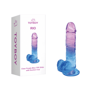 EK-SL002-M-toyboy-rio-realistic-cock-and-balls-dildo-blue-purple-gradient-loveshopcy