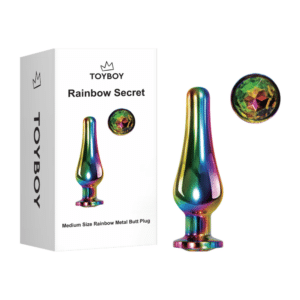 LS-JS-15-toyboy-rainbow-secret-medium-size-metal-butt-plug-loveshopcy