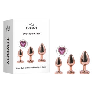 LS006-toyboy-gold-trio-metal-plug-oro-spark-set-anal-sex-toy-for-couples-cyprus