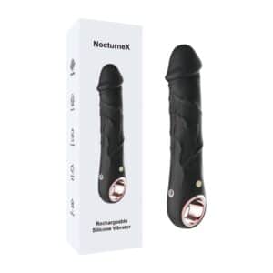 NST-EZ024-toyboy-brio-black-realistic-silicone-dildo-vibrator-loveshopcy