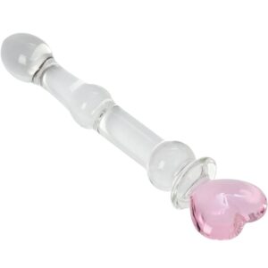 YF-9003-toyboy-glassy-love-clear-glass-dong-with-pink-heart-20cm-analplay-dildo YF-9003-toyboy-glassy-love-clear-glass-dong-with-pink-heart-20cm-analplay-dildo