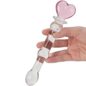 Sex Shop Cyprus 25 YF-9003-toyboy-glassy-love-clear-glass-dong-with-pink-heart-20cm-loveshop-cy-limassol