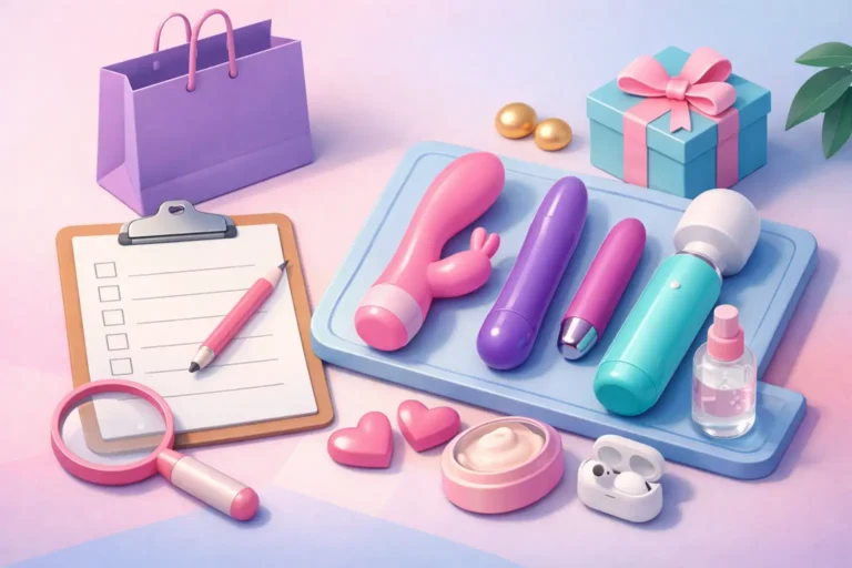 First Vibrator Shopping Checklist for Beginners