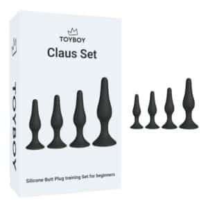 19297-toyboy-claus-butt-plug-training-set-4-pcs-black-Cyprus-sex-shop-Nicosia